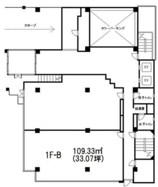 関内ファーストビルB 間取り図