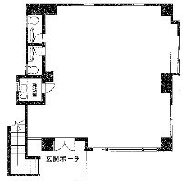 神宮前ツインSビル1F 間取り図