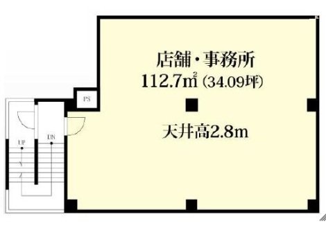 永田ビル3F 間取り図