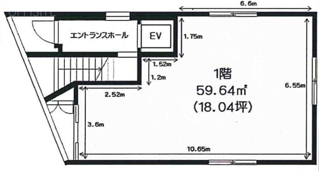 大和田ビル1F 間取り図