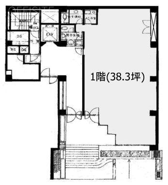 BCプラザ1F 間取り図