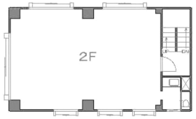 ポンドビル2F 間取り図