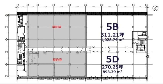 澁澤ABCビルディング2号館ビルBD 間取り図