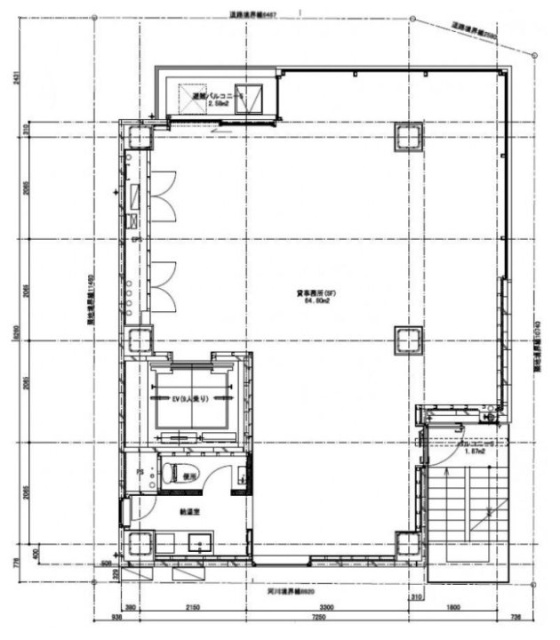 WHARF神田三崎町ビル5F 間取り図