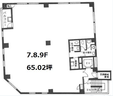 フローラビル8F 間取り図