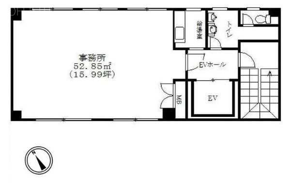 高村ビル7F 間取り図