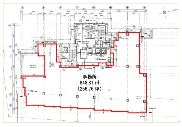 芝大門センタービル2F 間取り図