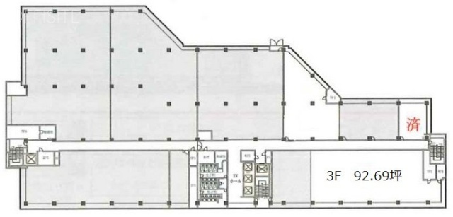 多摩センタートーセイビル3F 間取り図