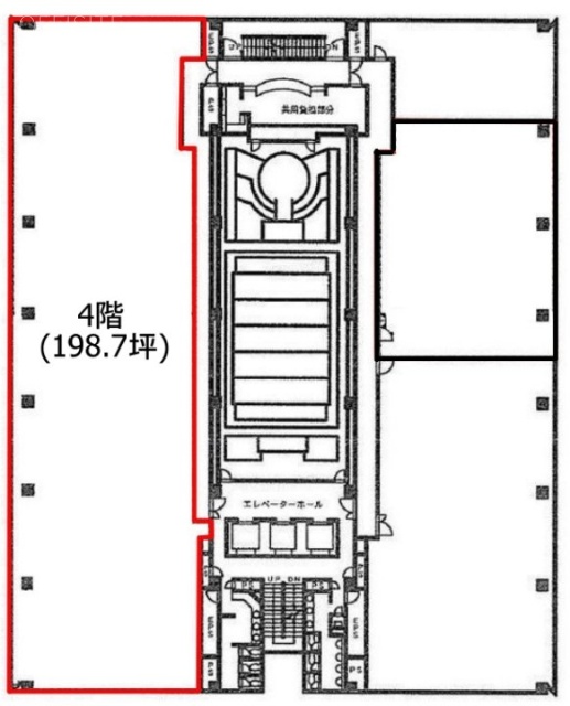 N&Fビル14F 間取り図