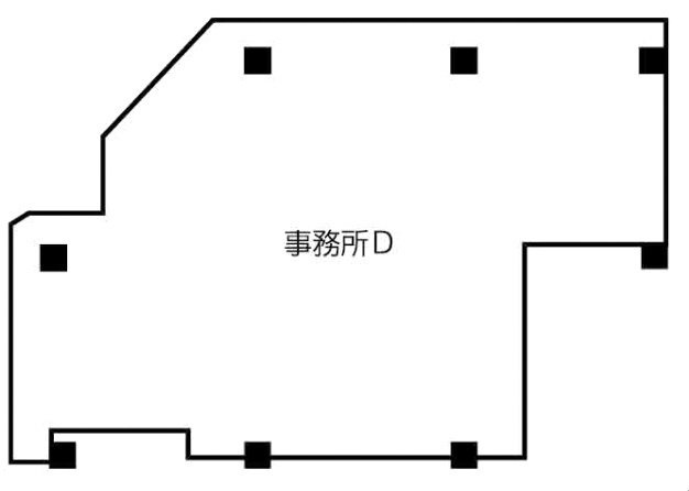 中村ビルD 間取り図