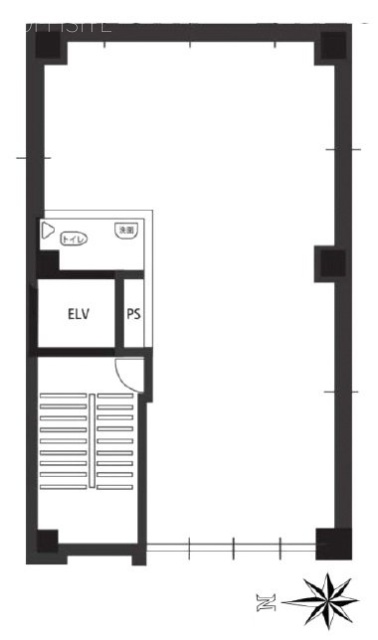 上野ビル2F 間取り図