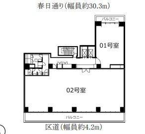 中川ビル201 間取り図