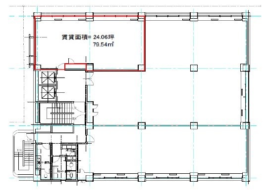物産ビル2F 間取り図