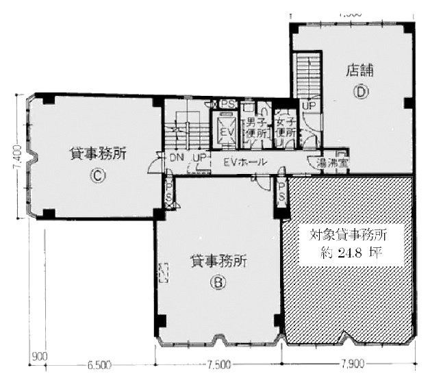 青山宮野ビル203 間取り図