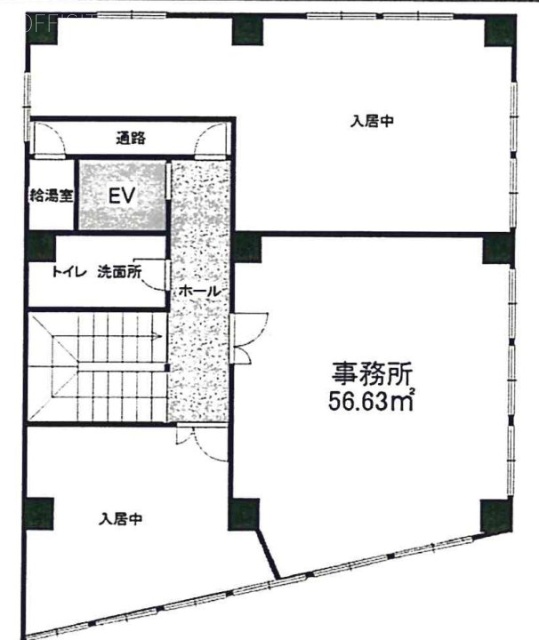 さかえビル5F 間取り図