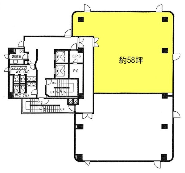 真井ビルA 間取り図