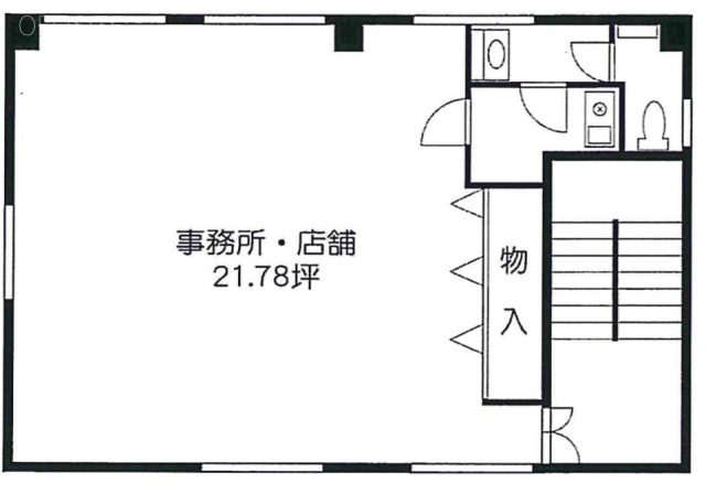 下北沢宝ビル3F 間取り図
