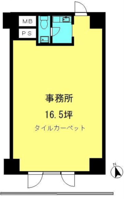 イースタンコーポ蒲田303 間取り図