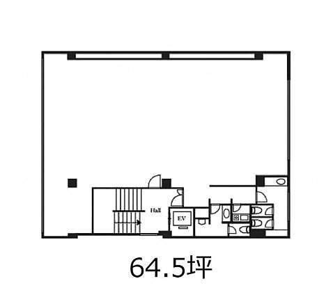 六本木トリニティビル6F 間取り図