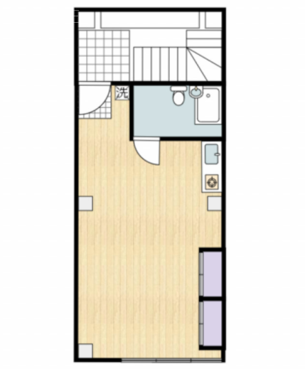矢澤ビル2F 間取り図