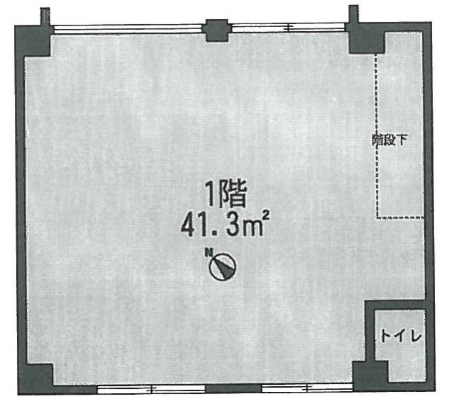 天崎ビル1F 間取り図
