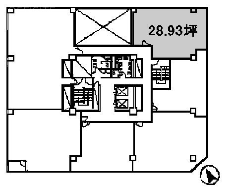 マリンビル5F 間取り図