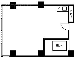 四谷マンション301 間取り図