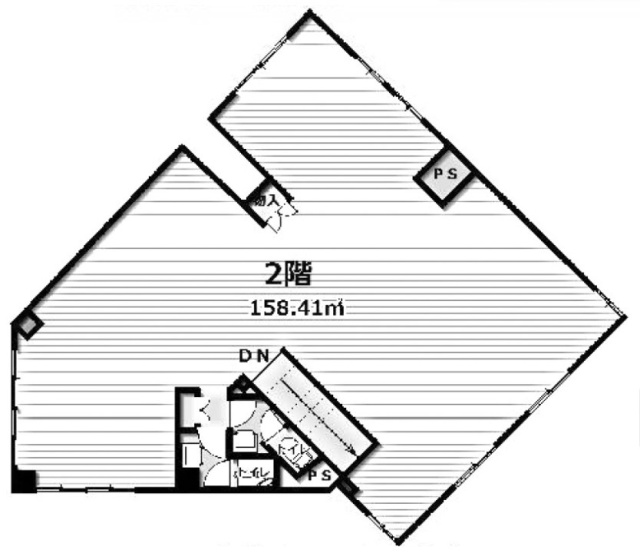 清田ビル2F 間取り図