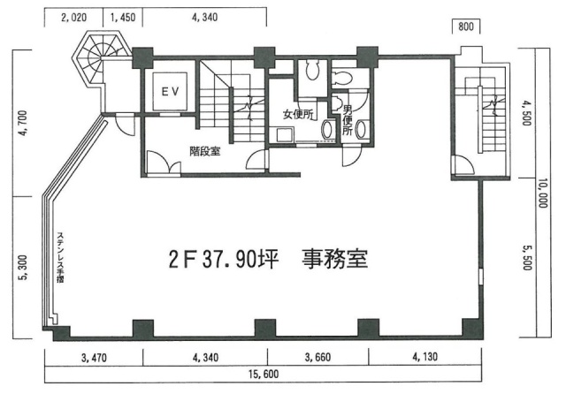 昇立ビル2F 間取り図