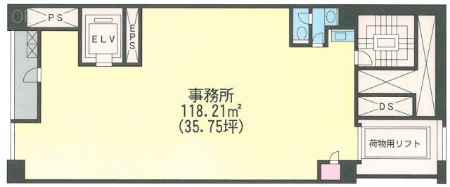 ヤエスメッグビル4F 間取り図