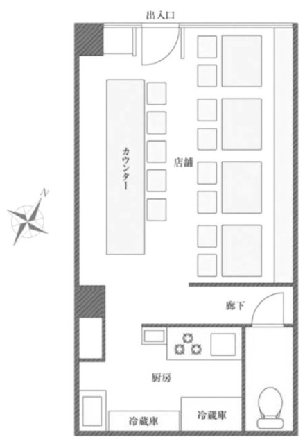 赤坂ロイヤルプラザ2F 間取り図