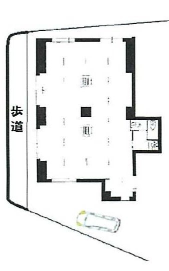 宝田事務所・店舗1F 間取り図