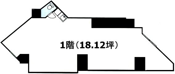 ヴィレッジ高松1F 間取り図