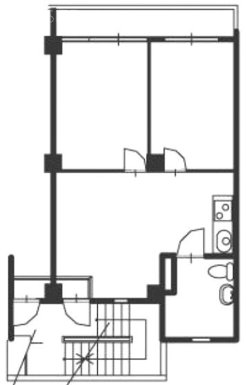 エリキサ表参道302 間取り図