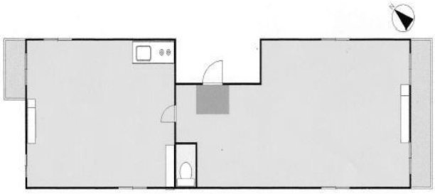 松山ビル4F 間取り図