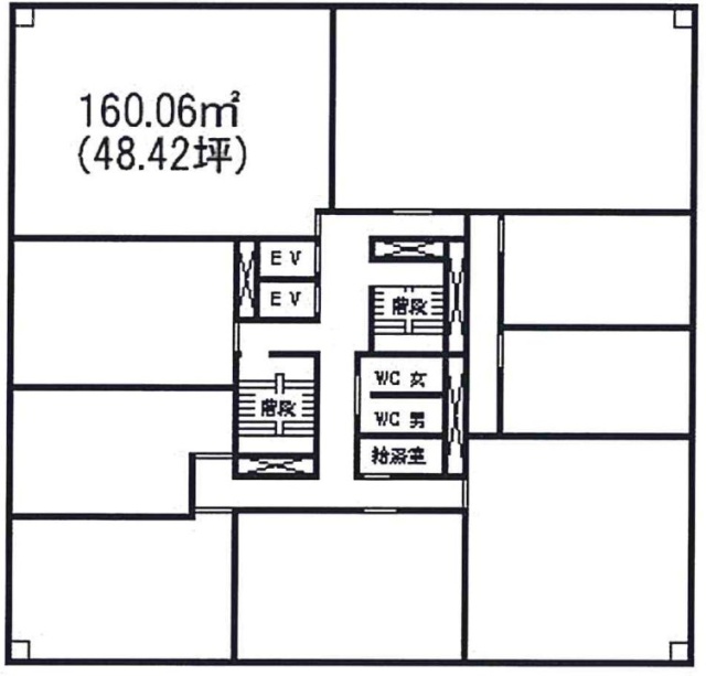 横浜西口加藤ビル6F-9 間取り図