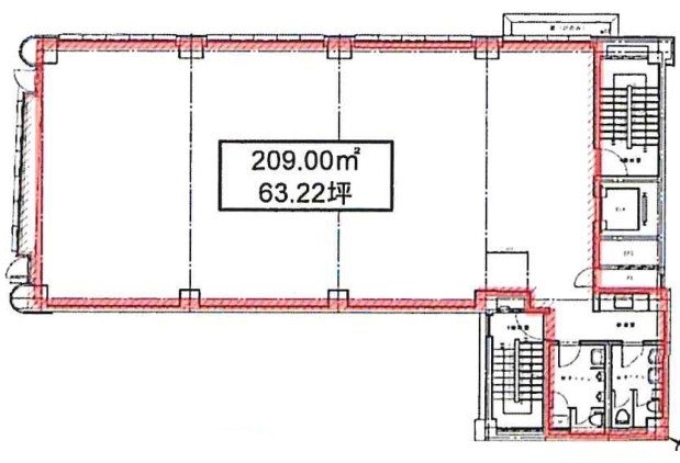 KYYビル4F 間取り図