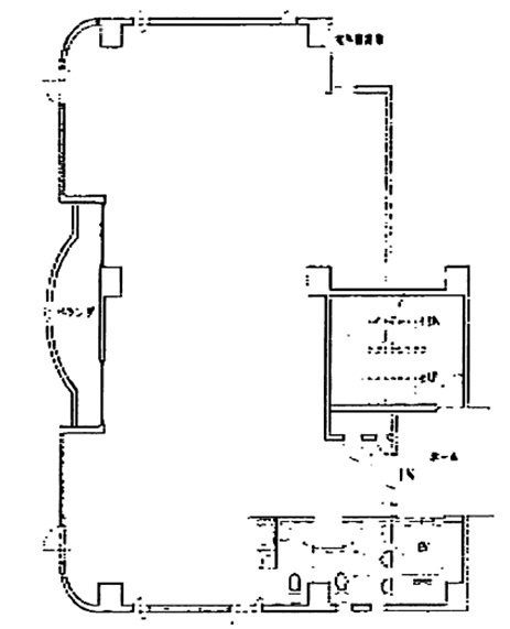 神宮外苑ビル1号館7F 間取り図