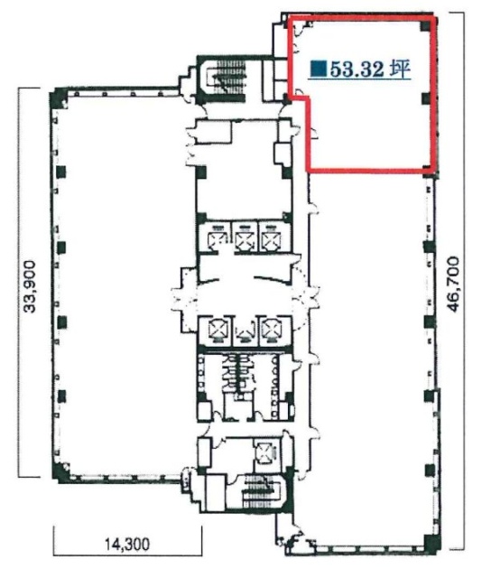 TSプラザビルディング511-512 間取り図