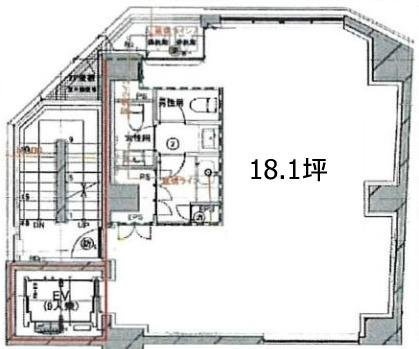 ARISTO南⻘山2F 間取り図