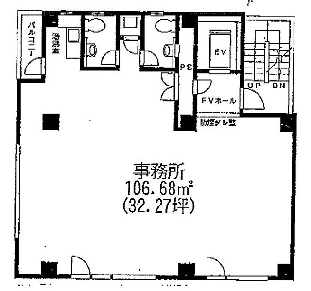 パレスピアビル3F 間取り図