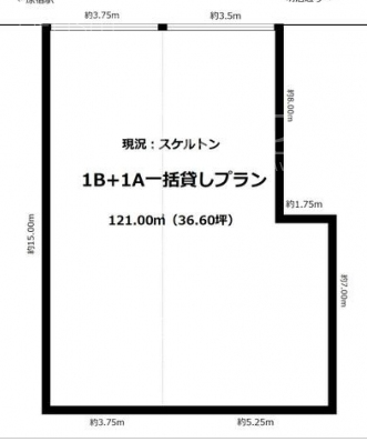 和泉ビルAB 間取り図