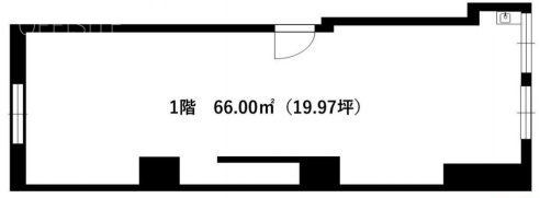 内田ビル1F 間取り図