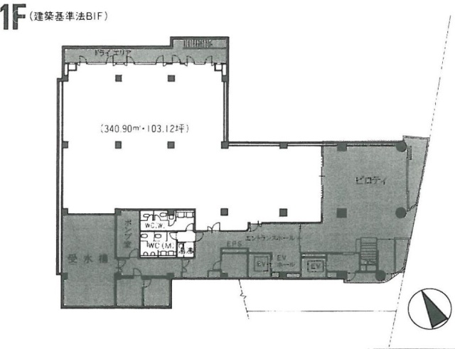 相生ビル1F 間取り図