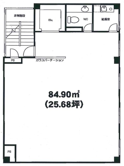 ラ・コリーナ渋谷4F 間取り図