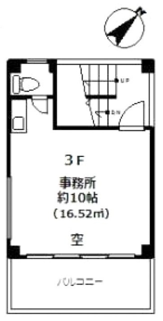 塚本ビル3F 間取り図