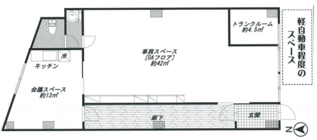 東宏ビル102 間取り図