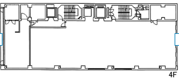 岩清日本橋ビル4F 間取り図