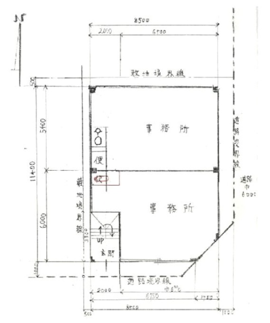 双葉ビルA 間取り図