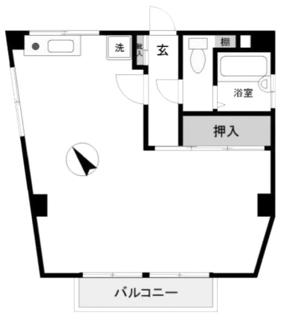 今井ビル301 間取り図